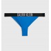 Calvin Klein γυναικείο μαγιό bottom brazilian σε μπλε ρουά χρώμα,κανονική γραμμή,100%polyester KW0KW01984 C4X